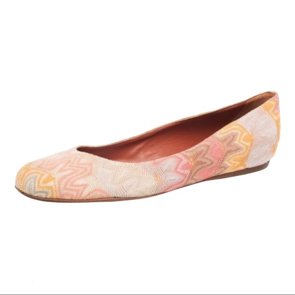 Missoni Ballet Flats Shoes Size 40 - Picture 1 of 10